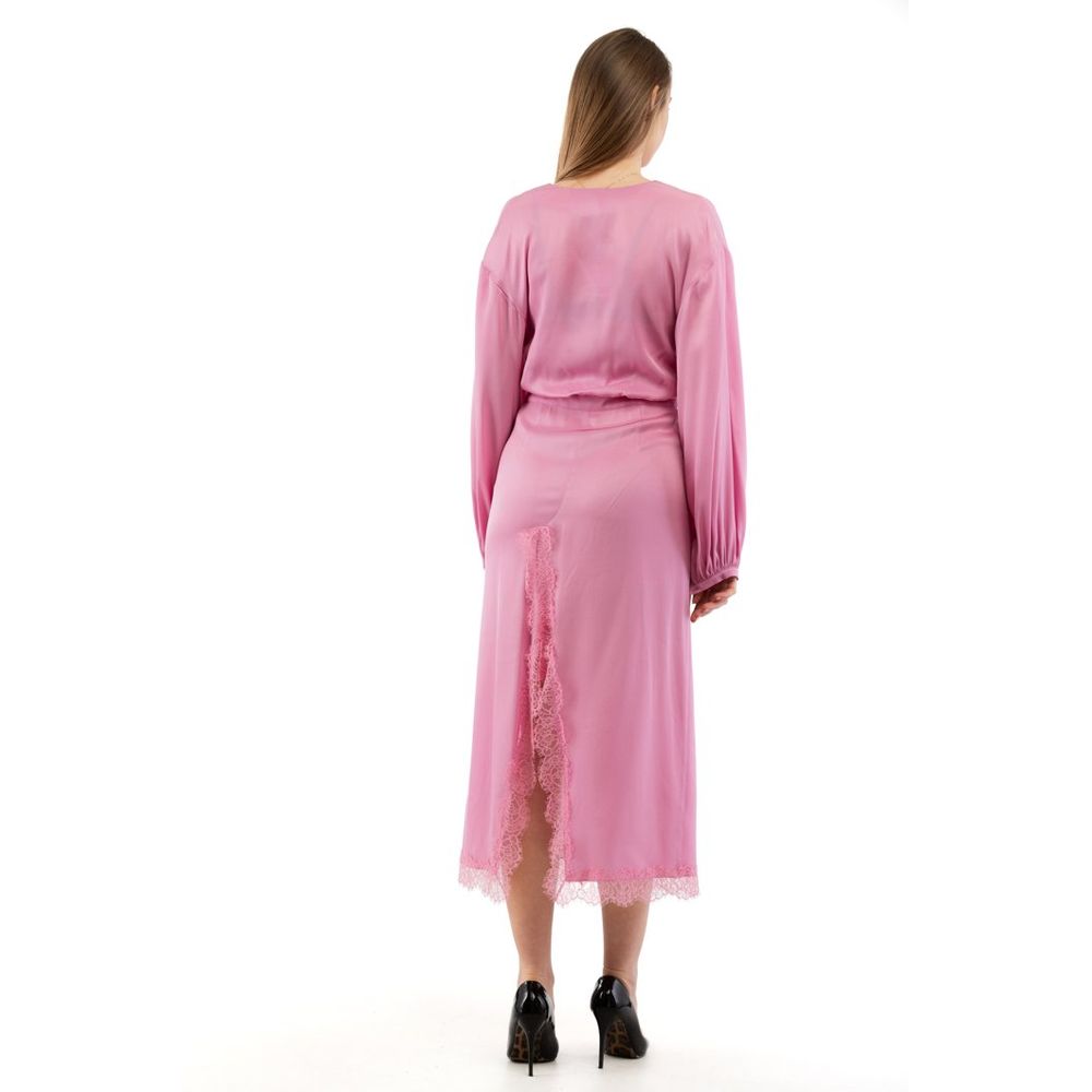 Moschino Multicolor Marabou Casual Dress Moschino