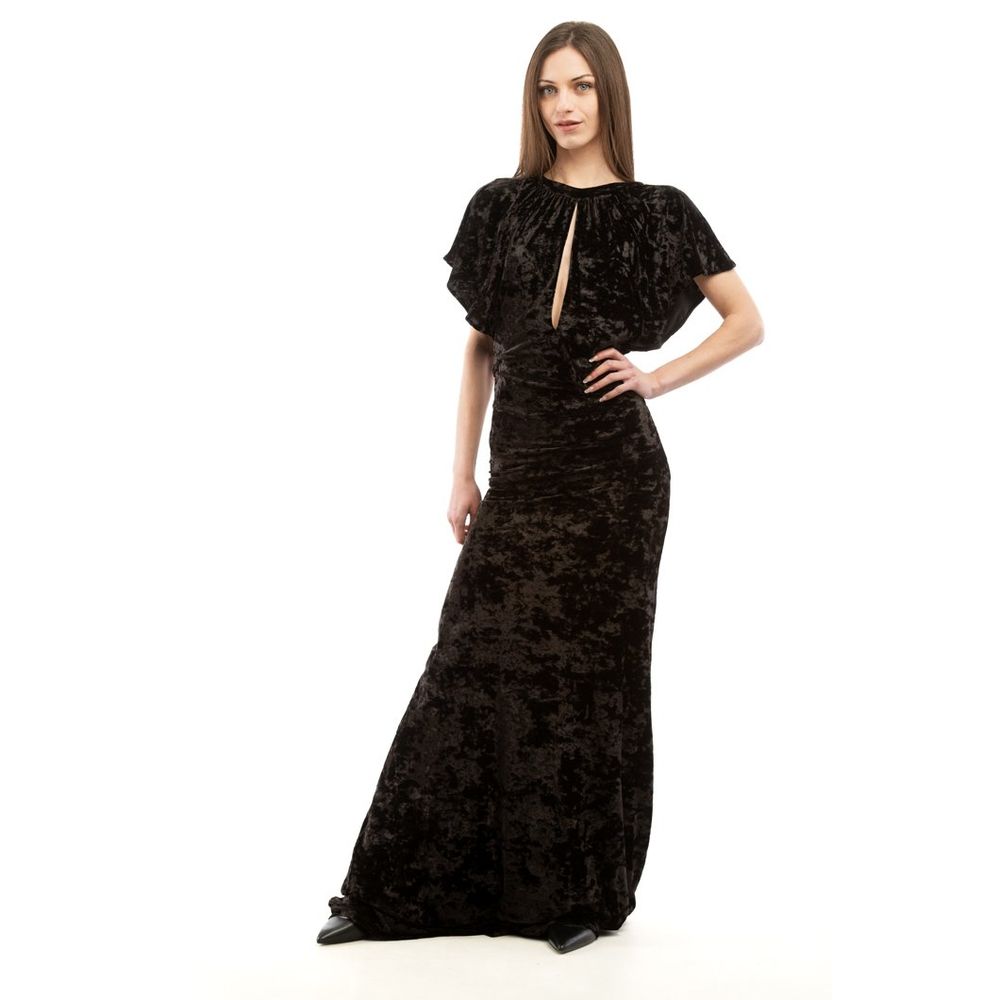 Moschino Black Polyester Casual Dress Moschino