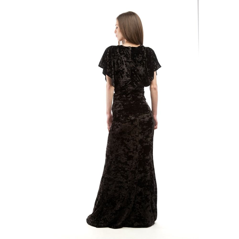 Moschino Black Polyester Casual Dress Moschino