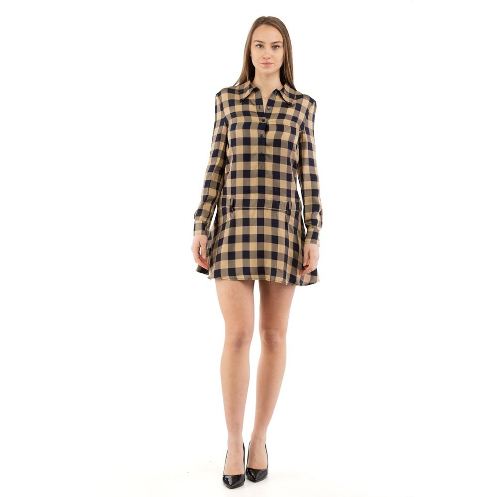 Moschino Multicolor Viscose Casual Dress Moschino