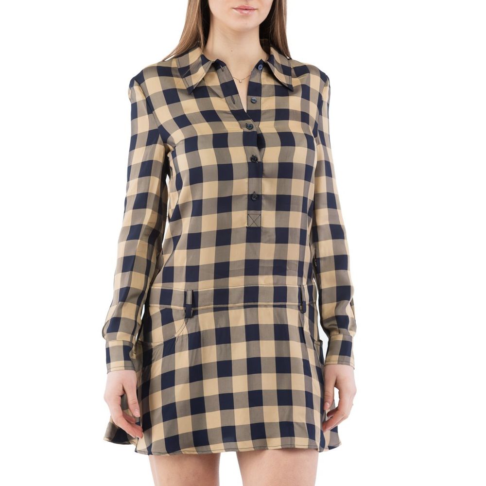 Moschino Multicolor Viscose Casual Dress Moschino