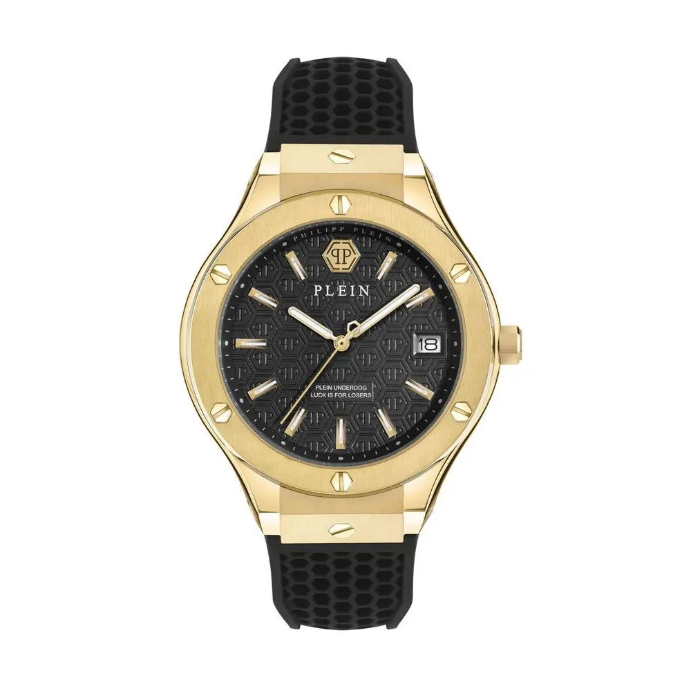 Philipp Plein Black Synthetic Dress Watch Philipp Plein