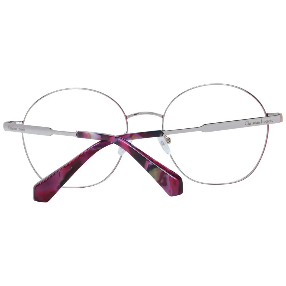 Christian Lacroix Gold Stainless Steel Glasses (Frames) Christian Lacroix