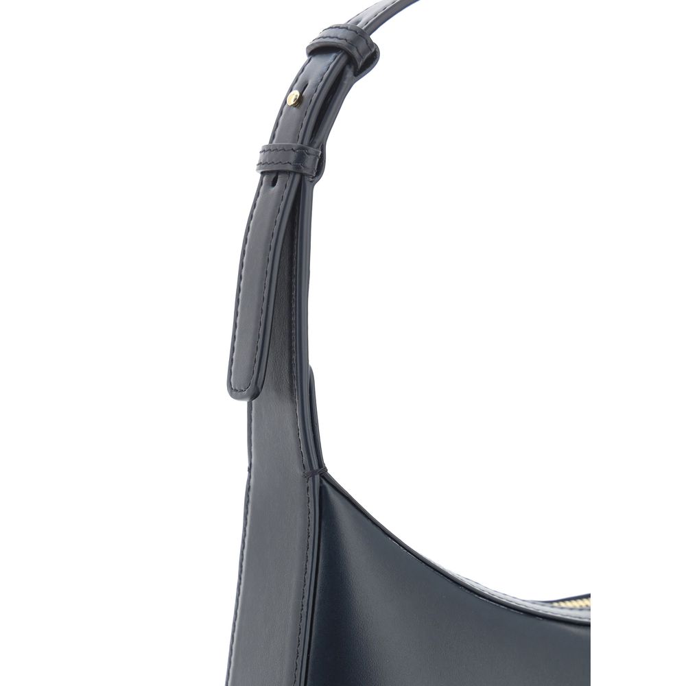 Dolce & Gabbana Black Calf Leather Bos Taurus Shoulder Bag Dolce & Gabbana