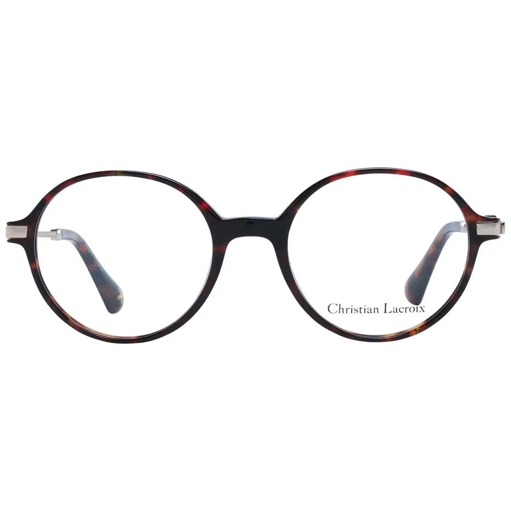 Christian Lacroix Brown Acetate Glasses (Frames) Christian Lacroix