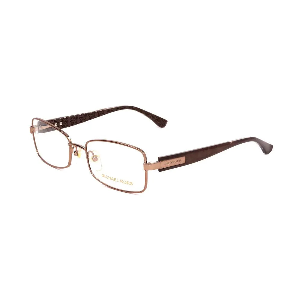 Michael Kors Brown Metal Glasses (Frames) Michael Kors