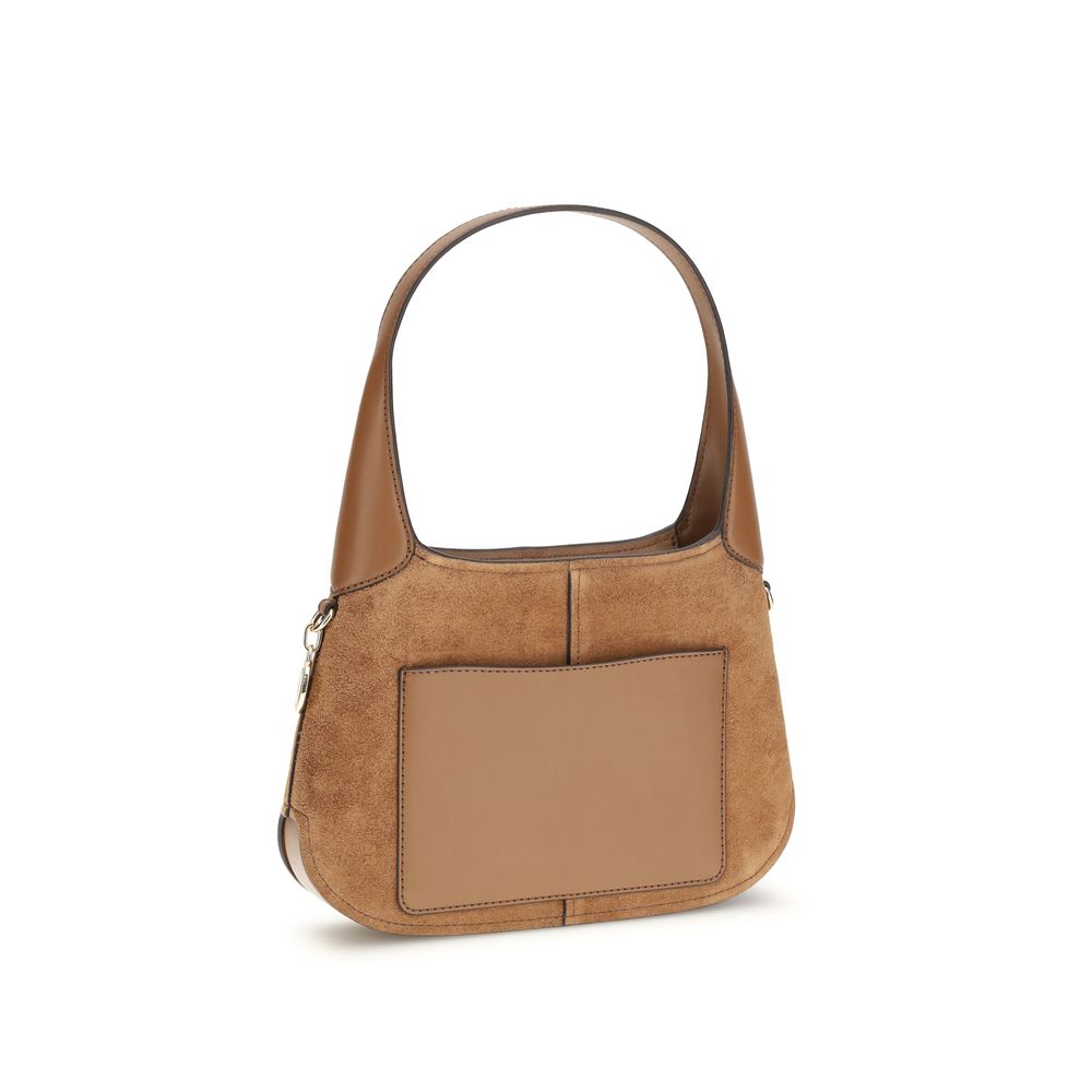 Michael Kors Beige Calf Leather Bos Taurus Shoulder Bag Michael Kors