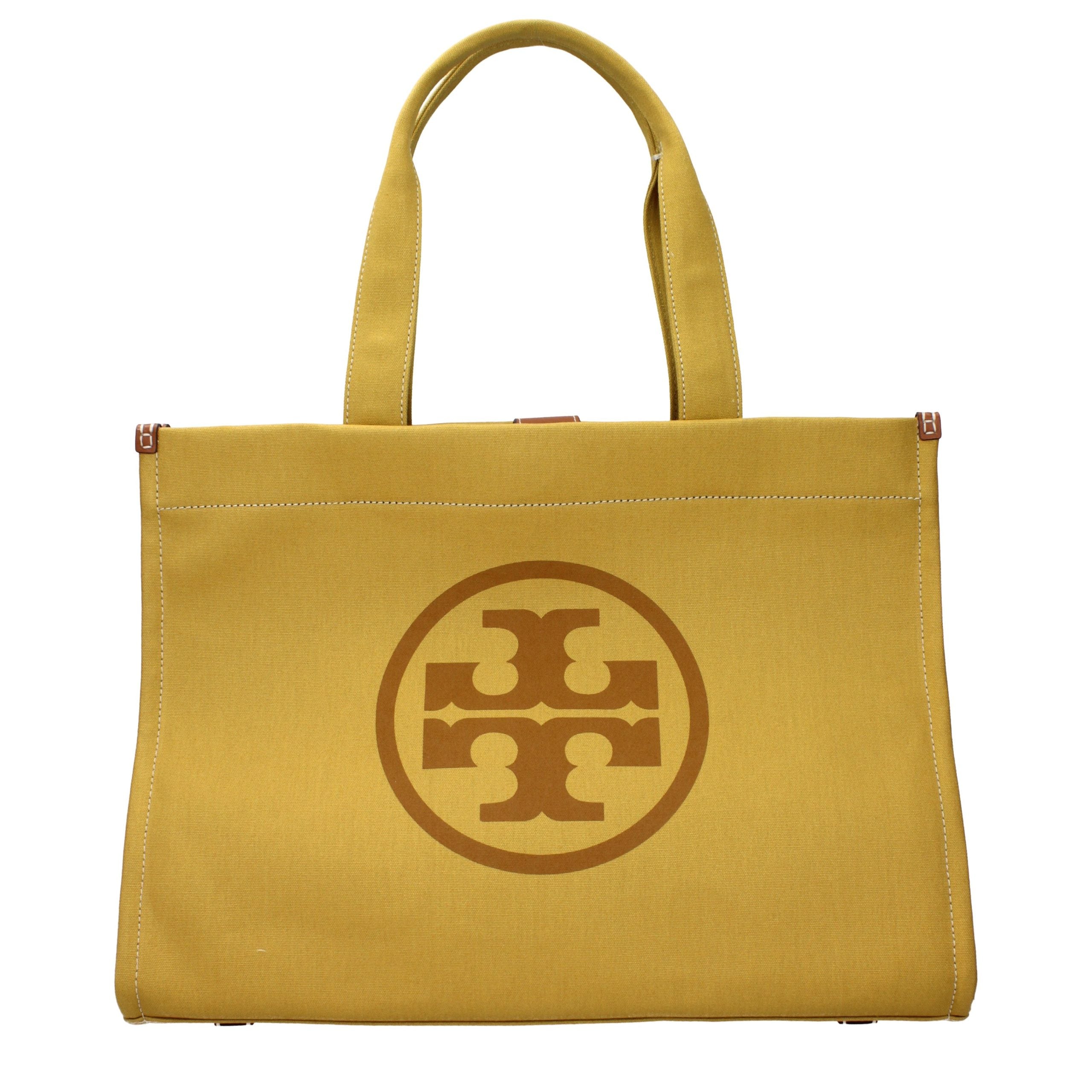 Tory Burch Yellow Fabric Shoulder Bag Tory Burch