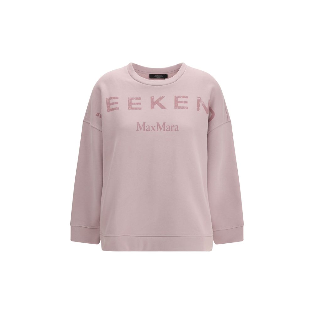 Max Mara Purple Cotton Sweatshirt Max Mara