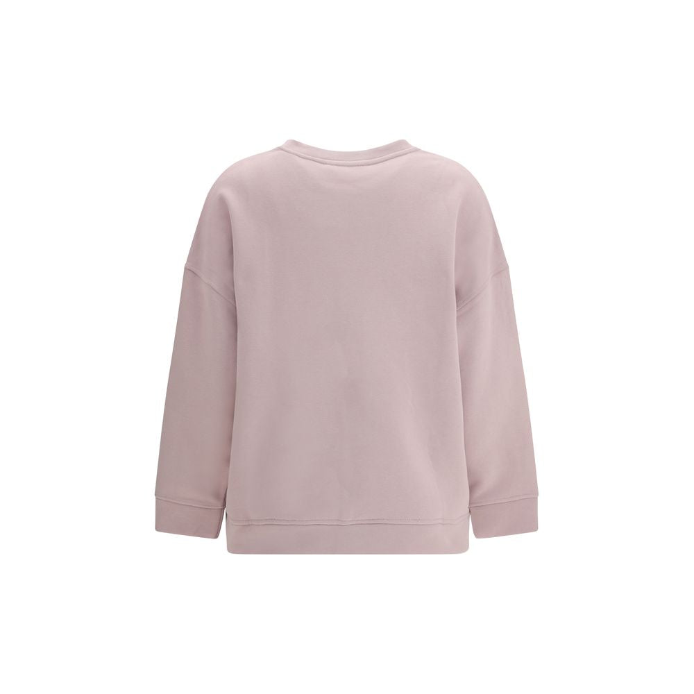 Max Mara Purple Cotton Sweatshirt Max Mara