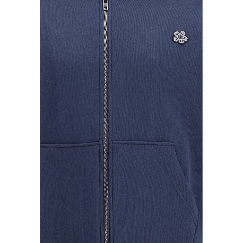 Kenzo Blue Cotton Sweatshirt Kenzo