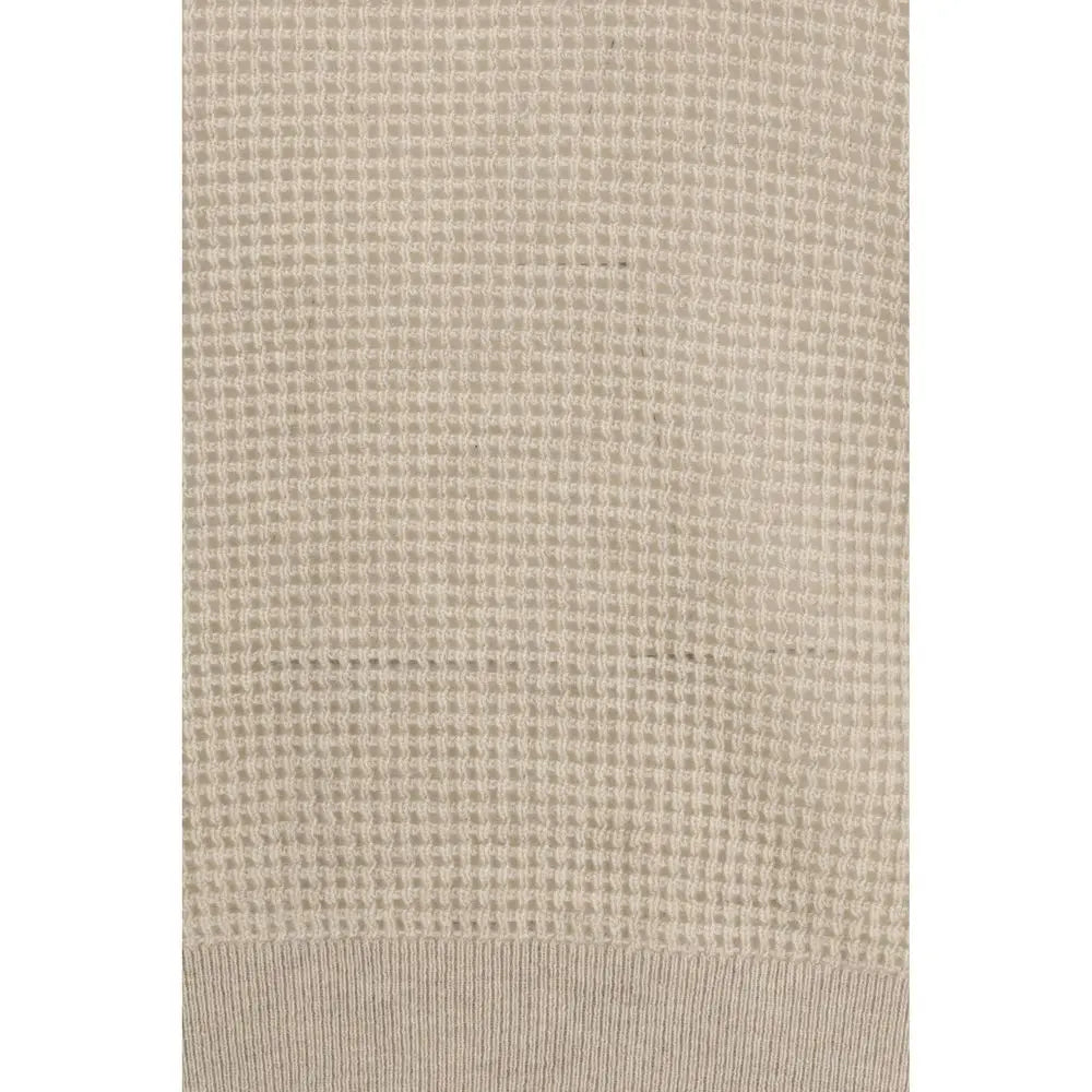 Brunello Cucinelli Beige Cashmere Sweatshirt Brunello Cucinelli