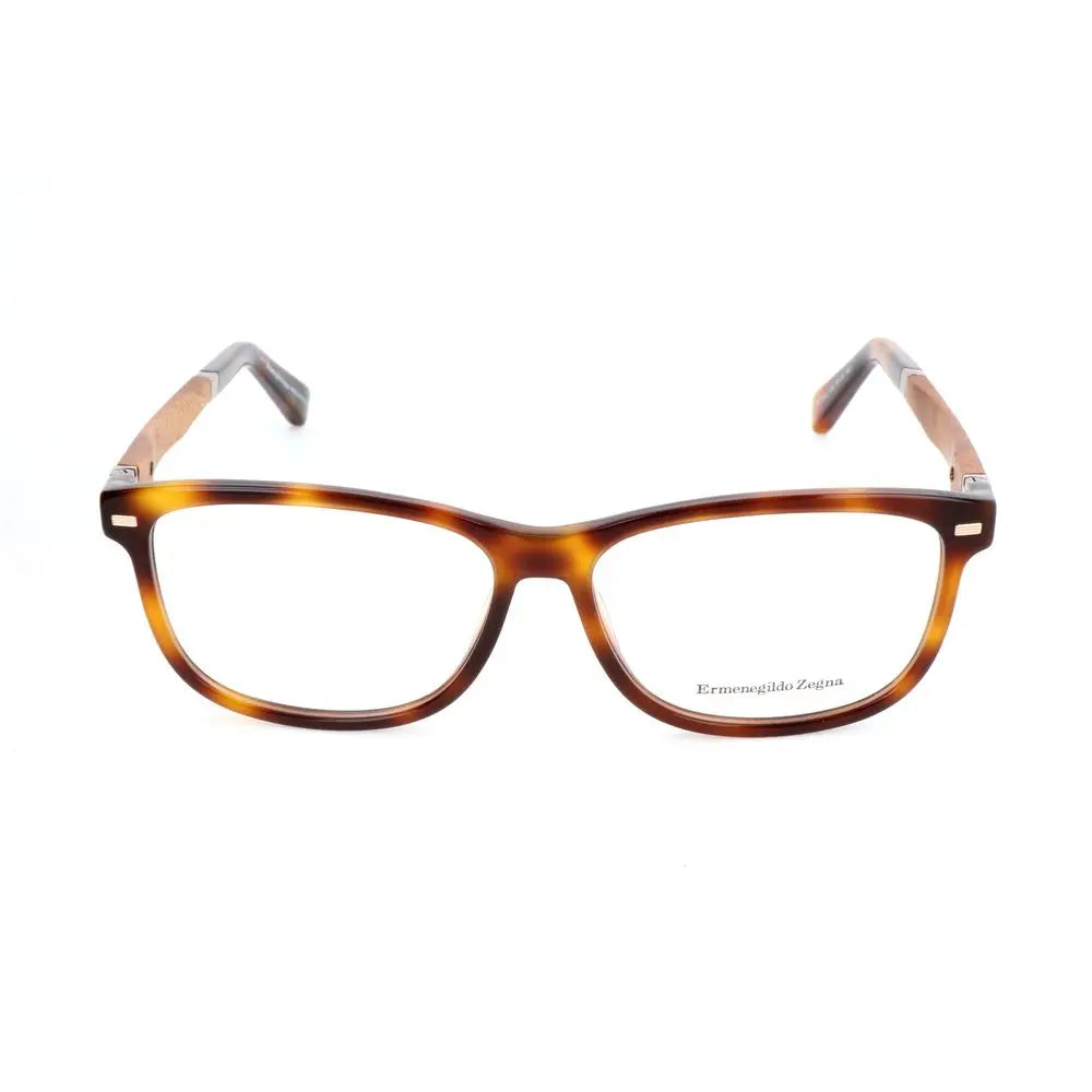 Ermenegildo Zegna Brown Acetate Glasses (Frames) Ermenegildo Zegna