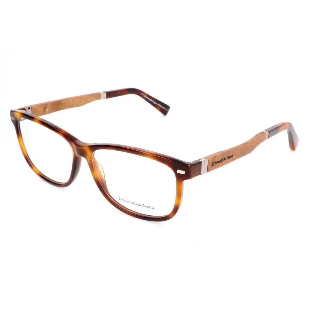 Ermenegildo Zegna Brown Acetate Glasses (Frames) Ermenegildo Zegna