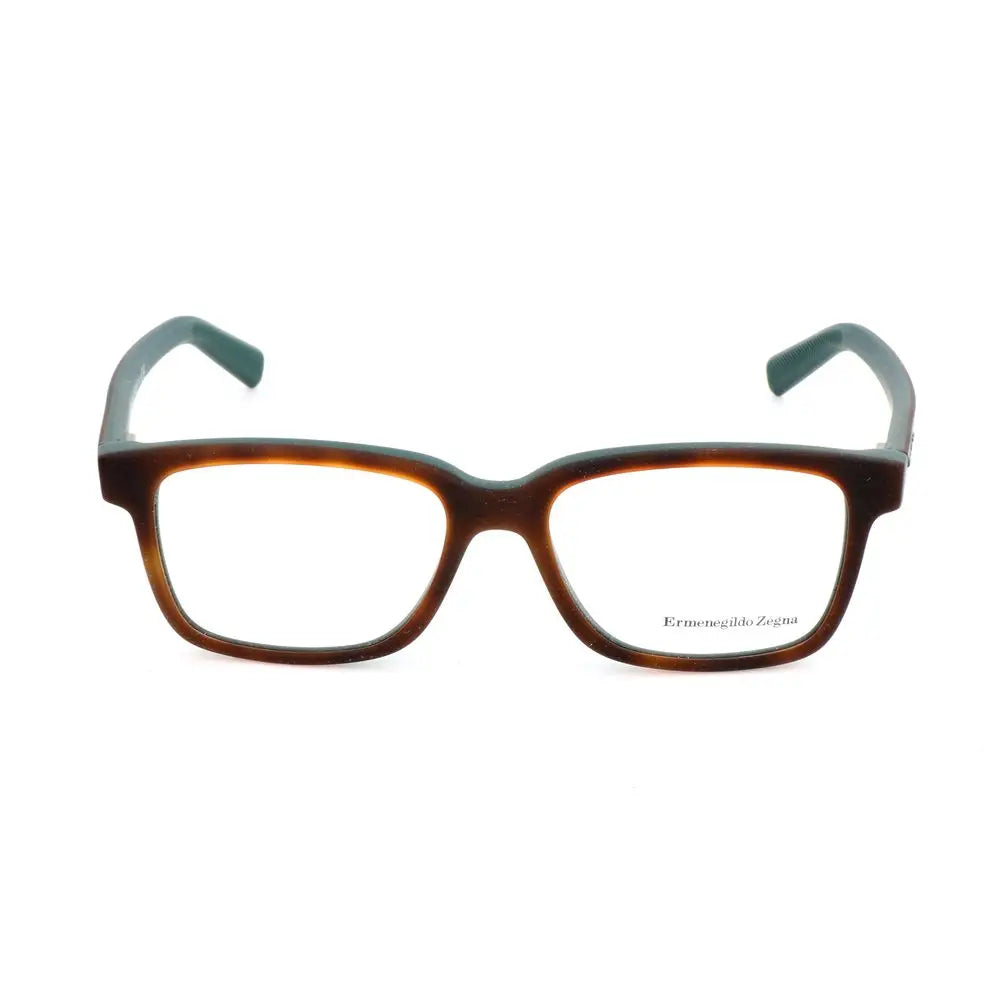 Ermenegildo Zegna Brown Acetate Glasses (Frames) Ermenegildo Zegna