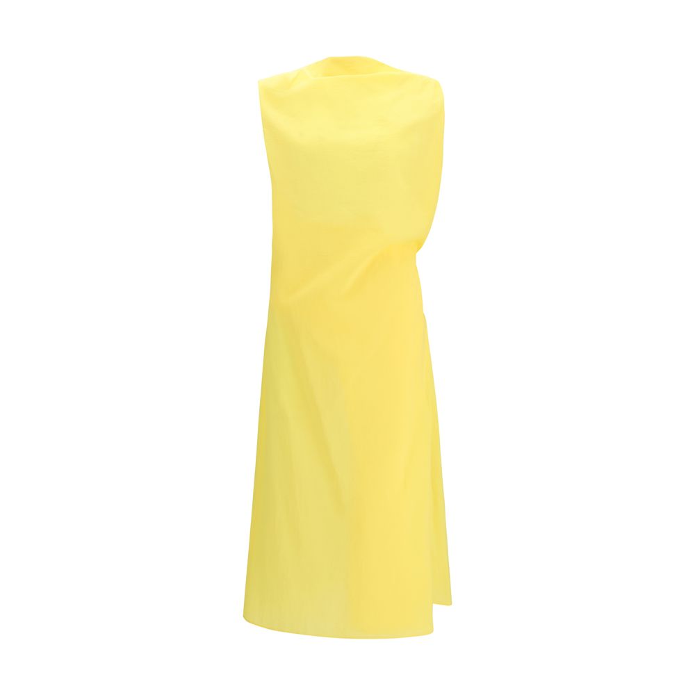 Jacquemus Bicolor Cotton Casual Dress Jacquemus