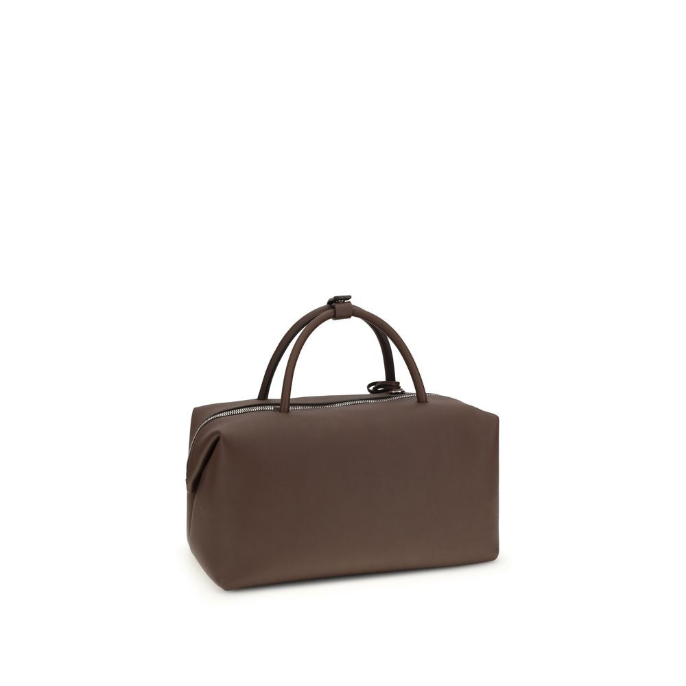 Max Mara Brown Calf Leather Bos Taurus Handbag Max Mara