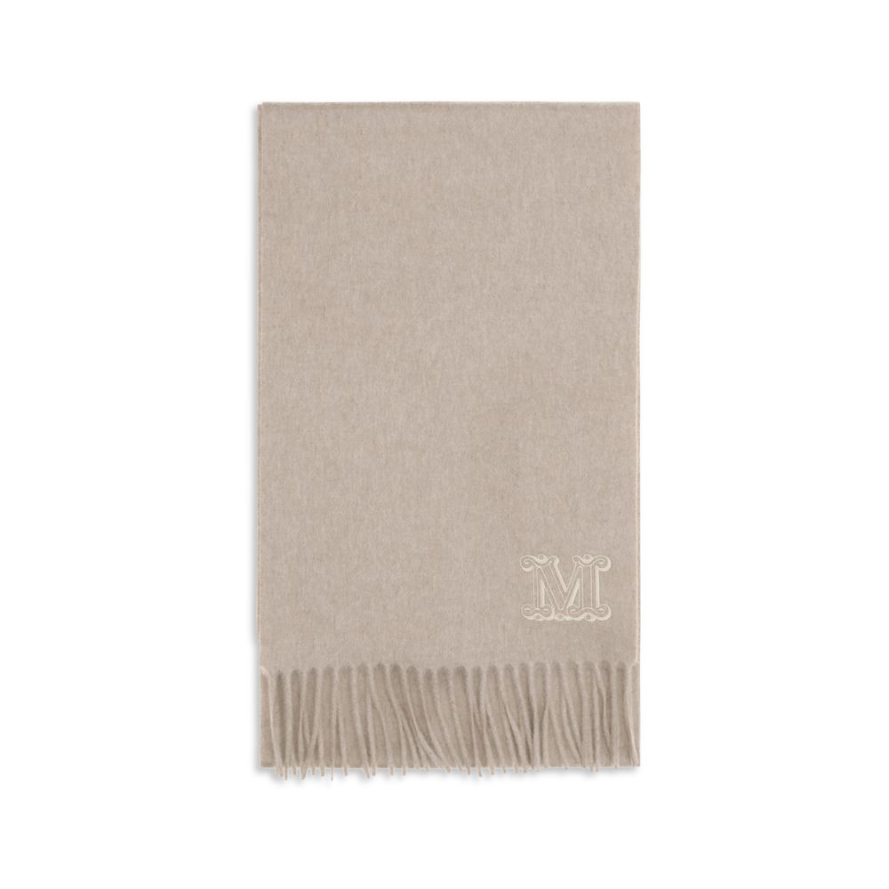 Max Mara Beige Cashmere Scarf Max Mara