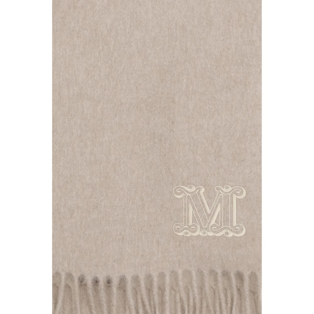 Max Mara Beige Cashmere Scarf Max Mara