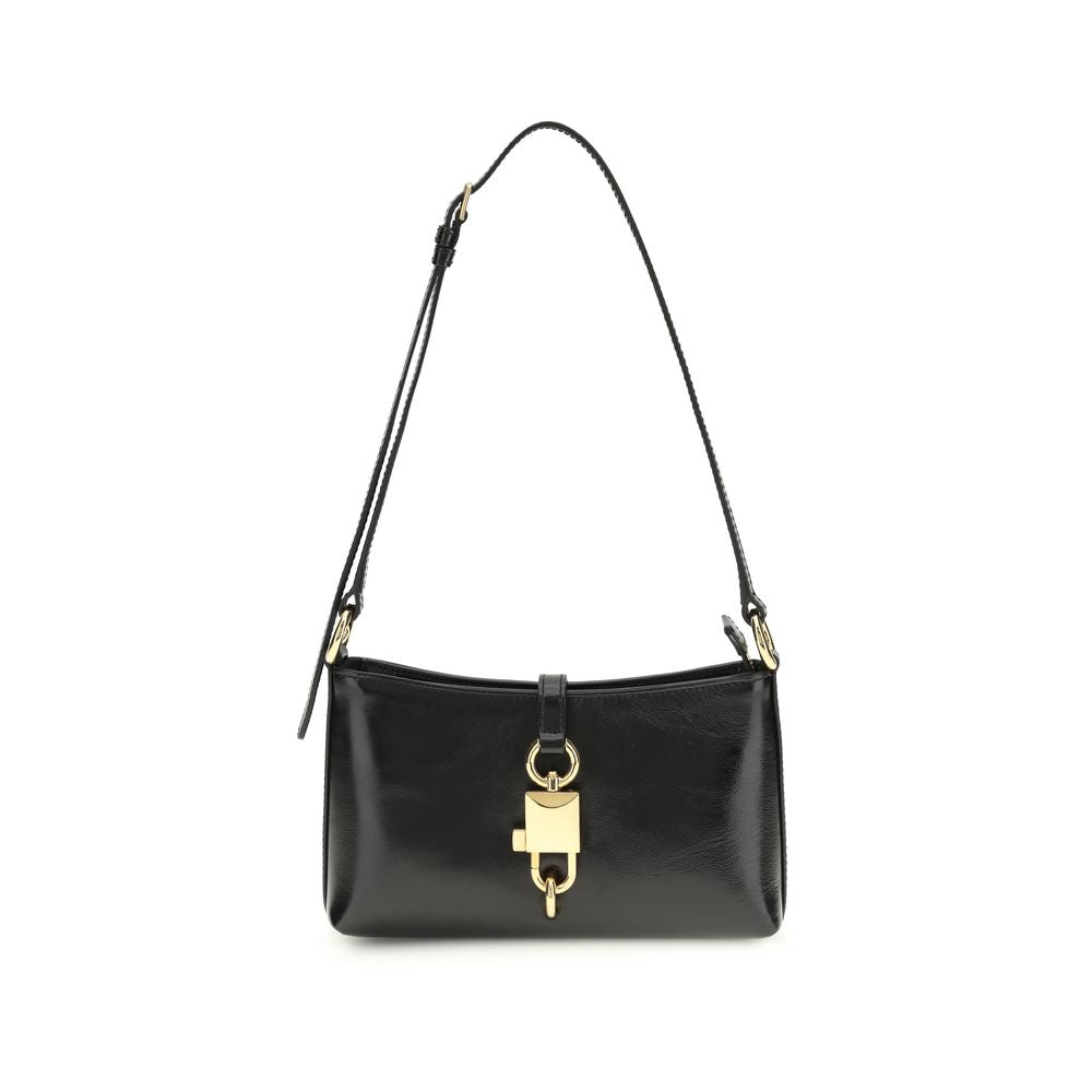 Dolce & Gabbana Black Calf Leather Bos Taurus Shoulder Bag Dolce & Gabbana