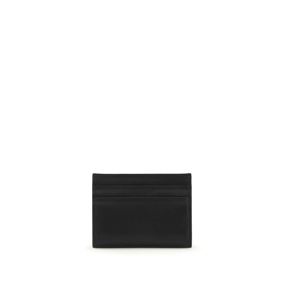Dolce & Gabbana Black Calf Leather Bos Taurus Wallet Dolce & Gabbana