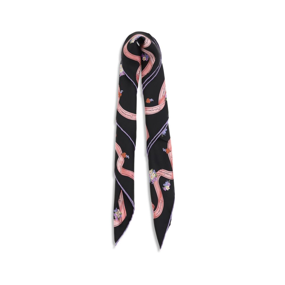 Dolce & Gabbana Multicolor Silk Scarf Dolce & Gabbana