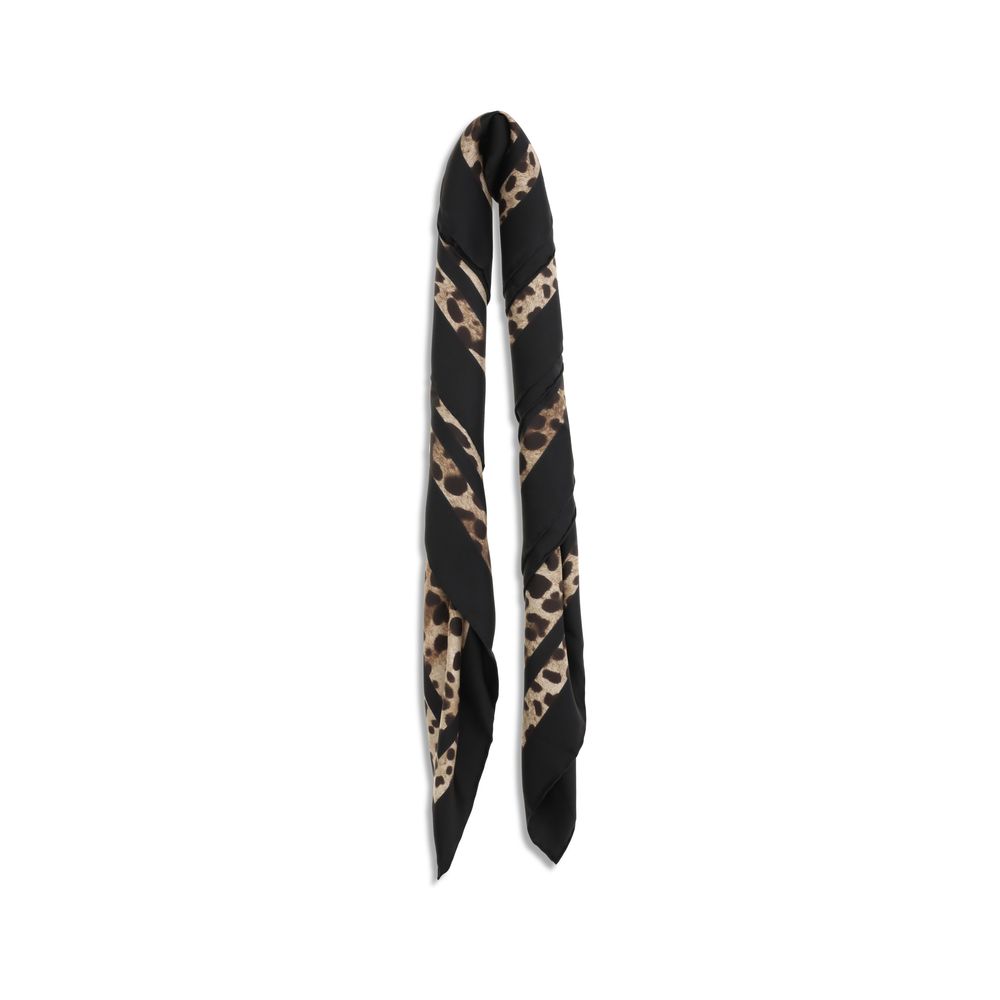 Dolce & Gabbana Multicolor Silk Scarf Dolce & Gabbana