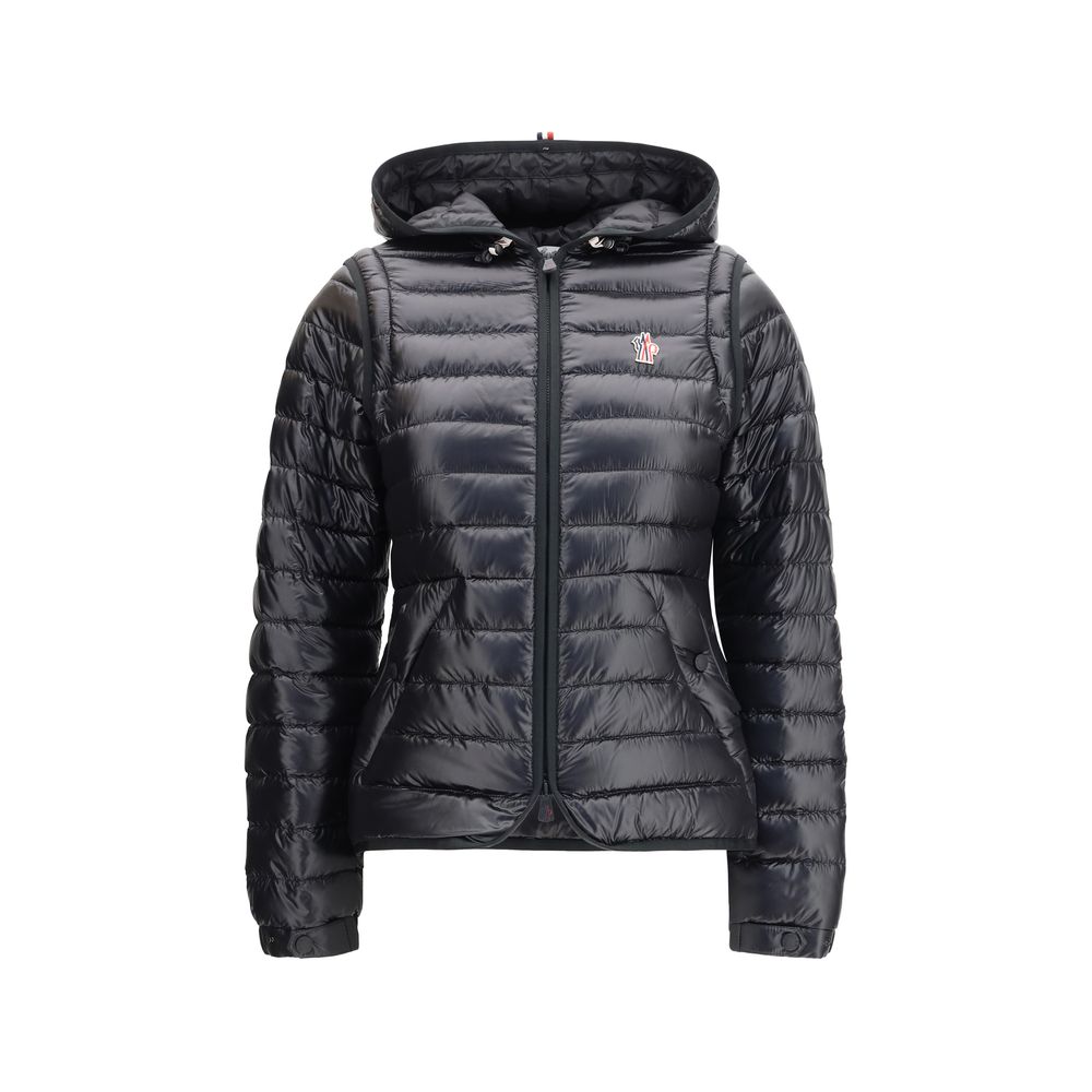 Moncler Grenoble Black Polyamide Full-Length Jacket Moncler Grenoble