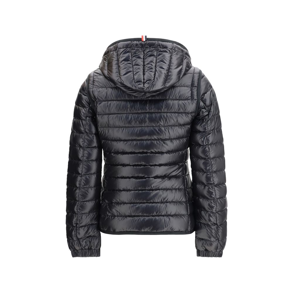 Moncler Grenoble Black Polyamide Full-Length Jacket Moncler Grenoble