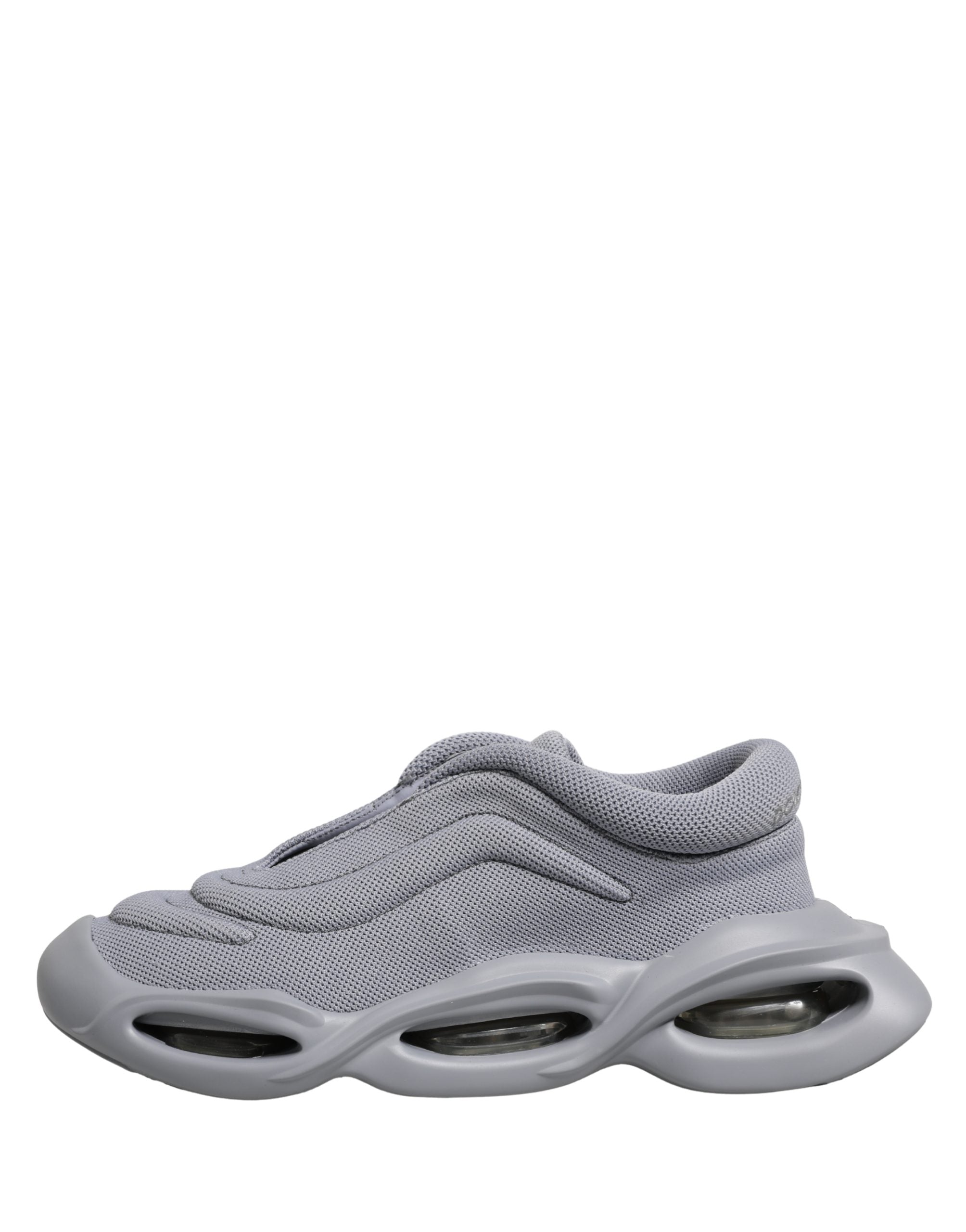 Dolce & Gabbana Gray Slip On Wave Low Top Sneakers Dolce & Gabbana