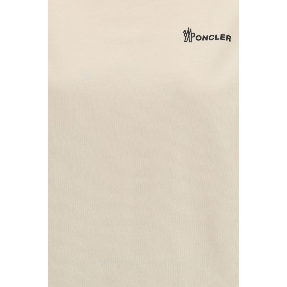 Moncler Grenoble Beige Cotton Sportswear Moncler Grenoble