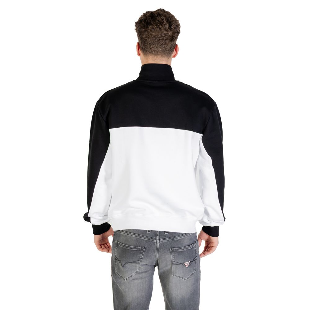 Karl Lagerfeld Black And White Horn Sweatshirt Karl Lagerfeld