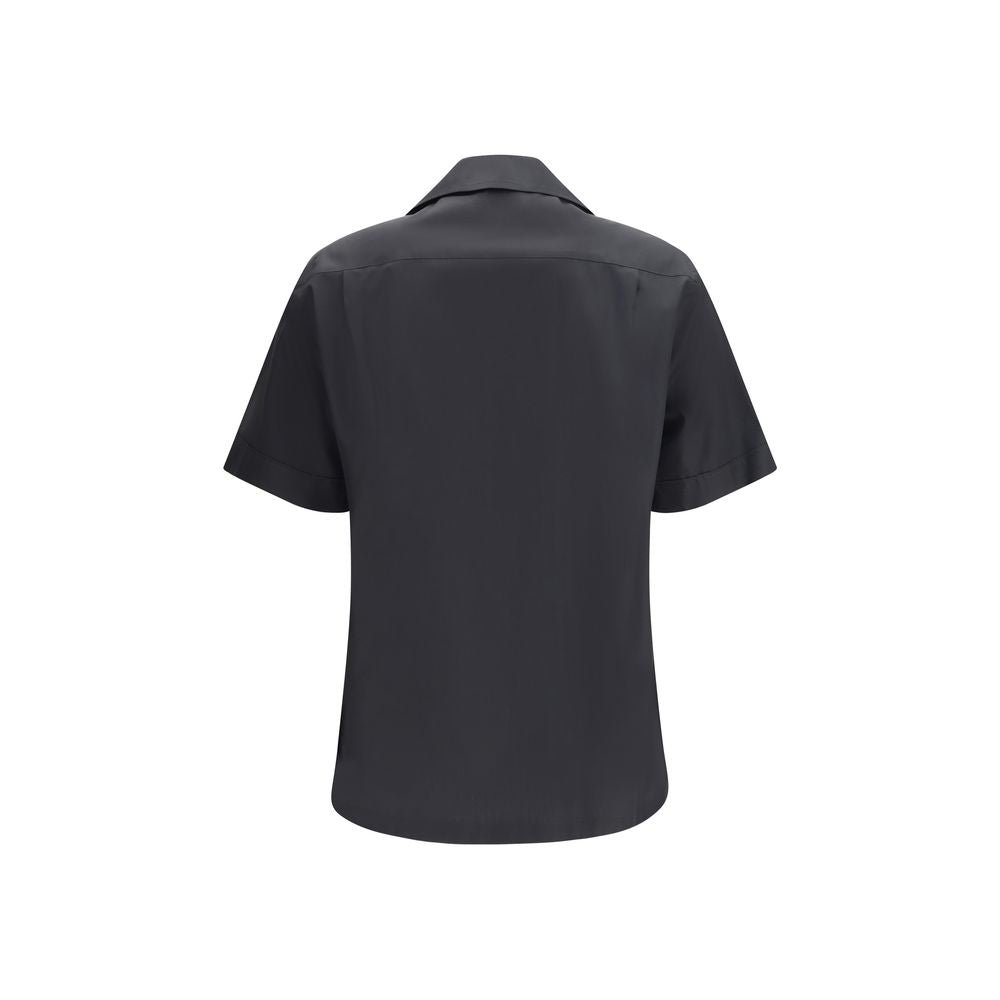 Dolce & Gabbana Black Cotton Shortsleeve Shirt Dolce & Gabbana