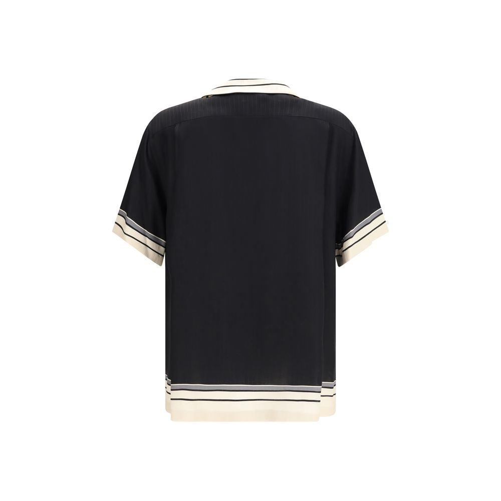 Dolce & Gabbana Multicolor Silk Shortsleeve Shirt Dolce & Gabbana