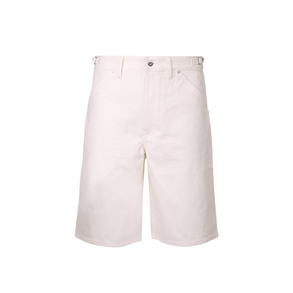Jil Sander White Denim Shorts Jil Sander