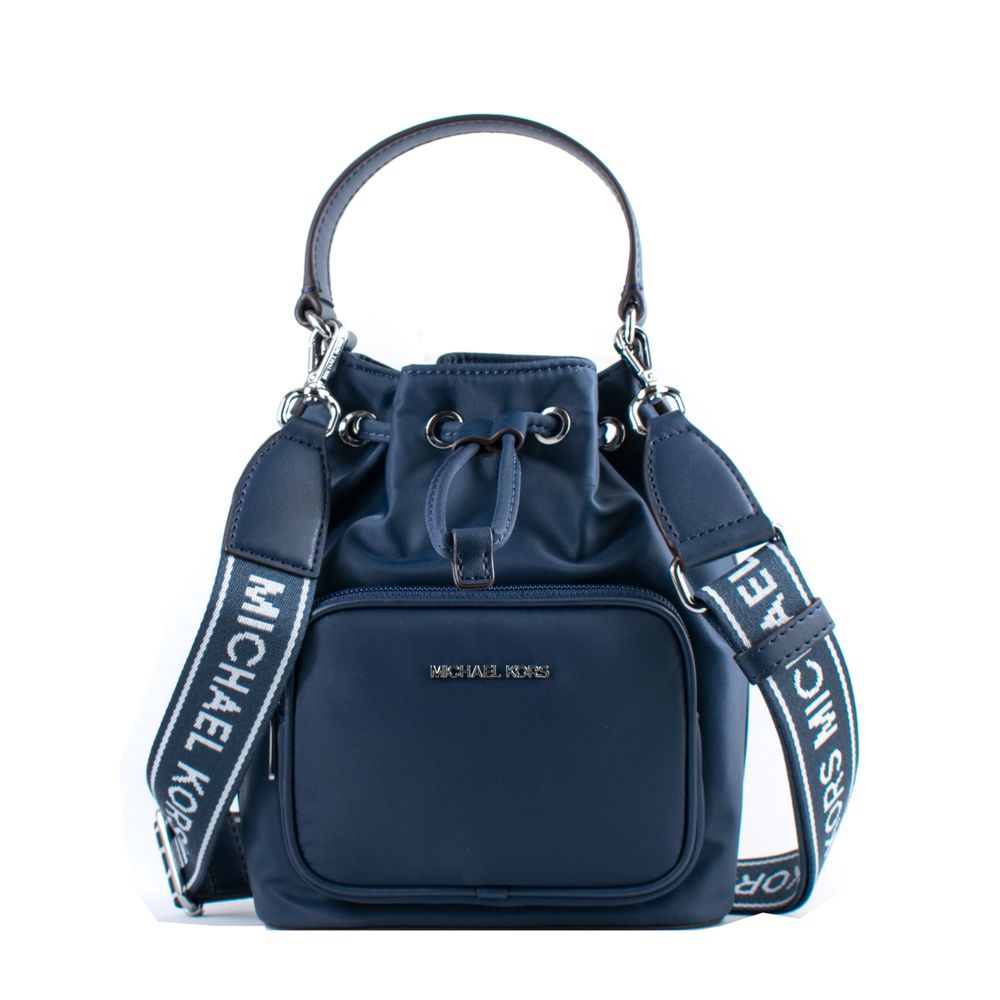 Michael Kors Blue Nylon Backet Bag Michael Kors