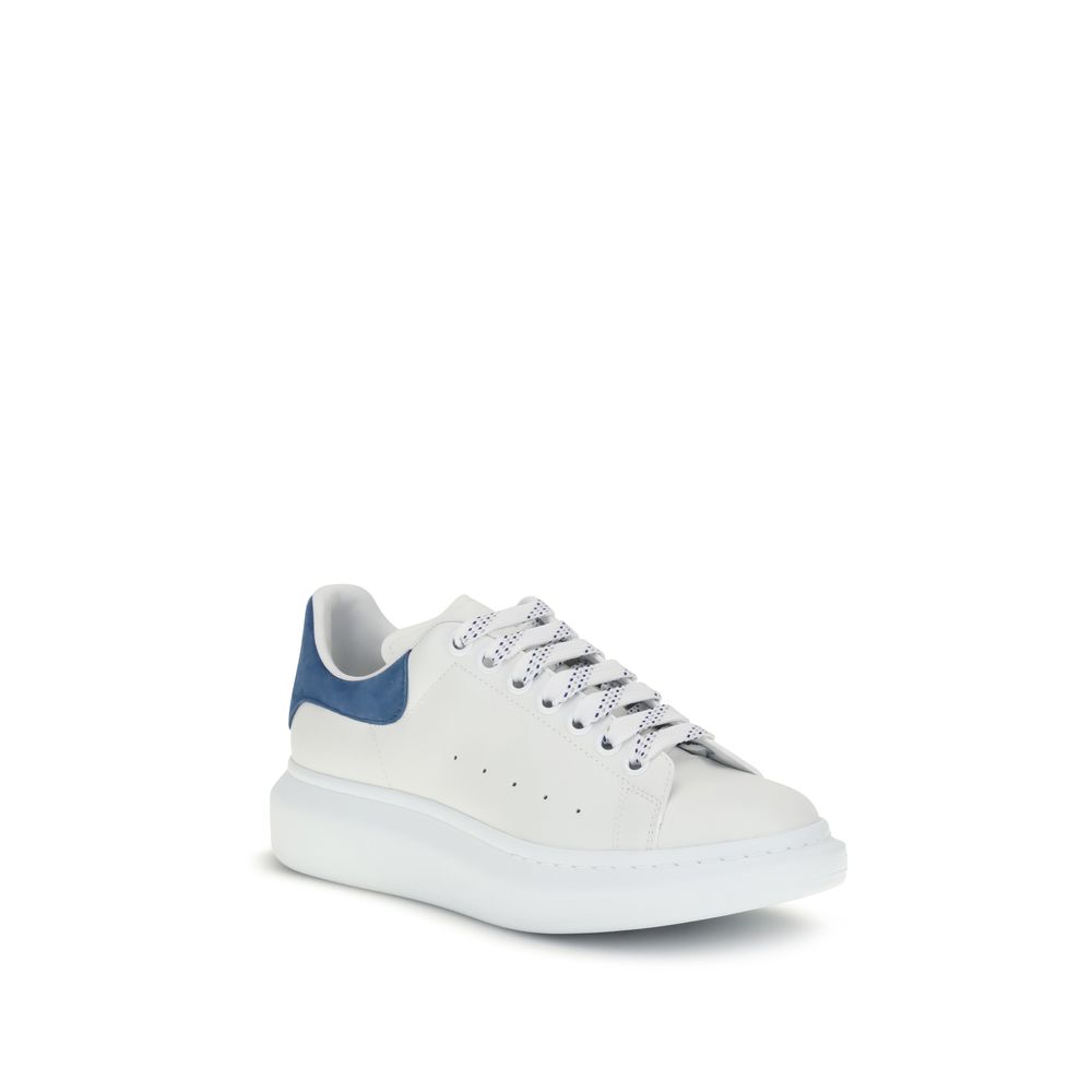 Alexander McQueen White Calf Leather Bos Taurus Platform Sneakers Alexander McQueen