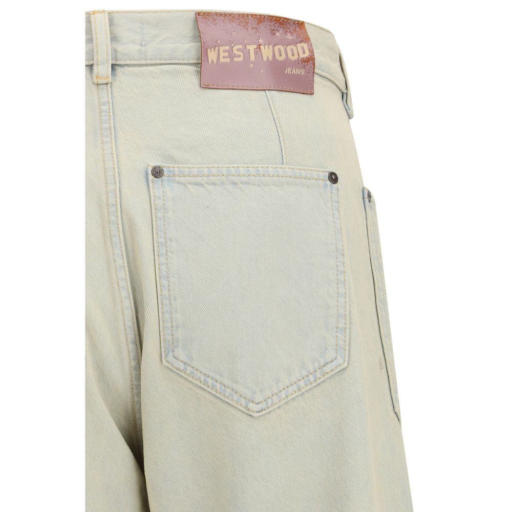 Vivienne Westwood Blue Cotton Jeans Denim Vivienne Westwood