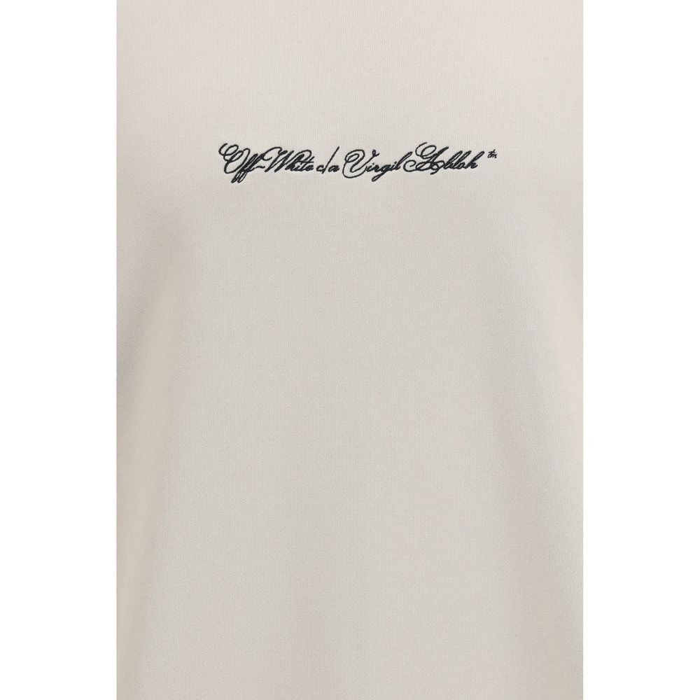 Off-White Beige Cotton Sweatshirt Off-White