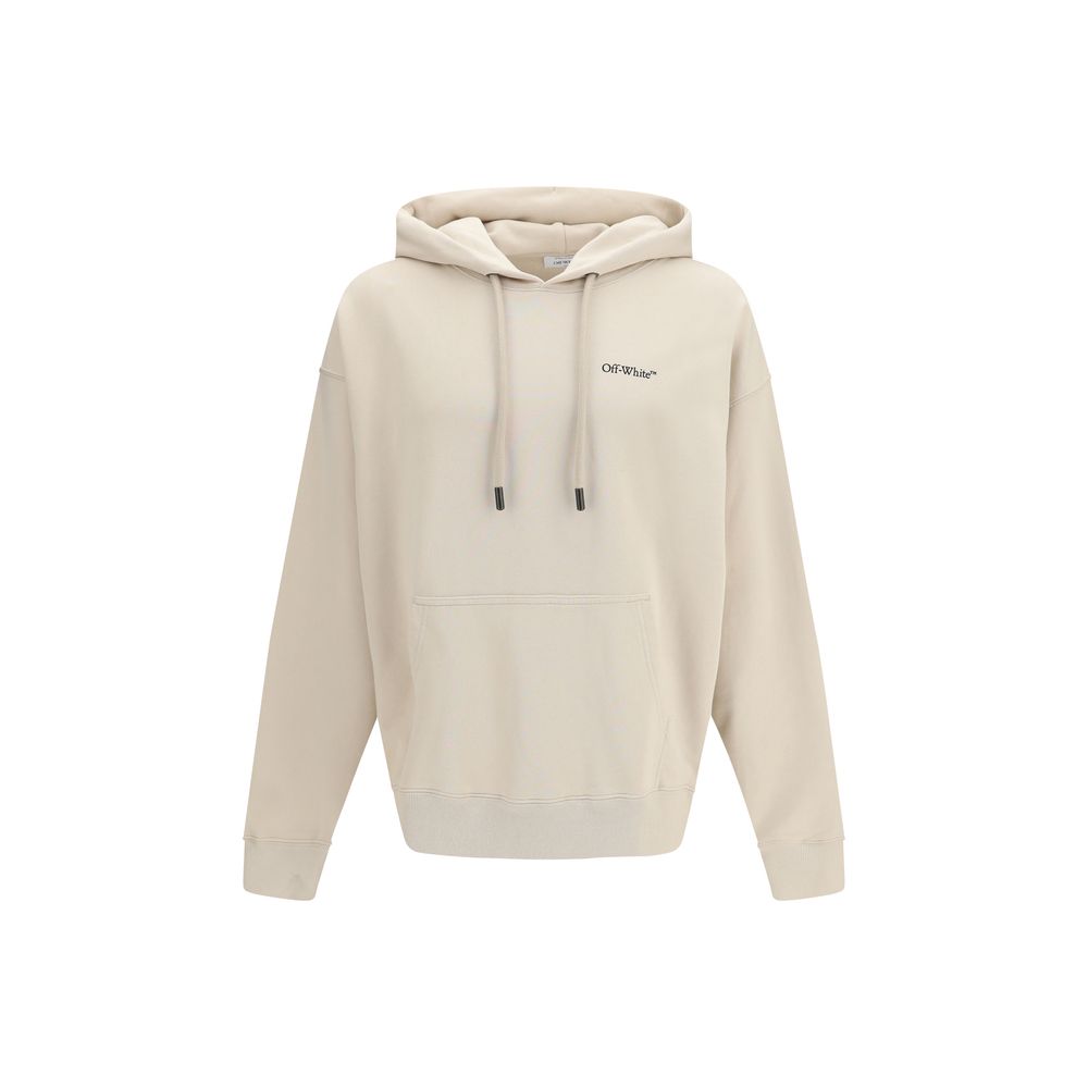 Off-White Beige Cotton Sweatshirt Off-White