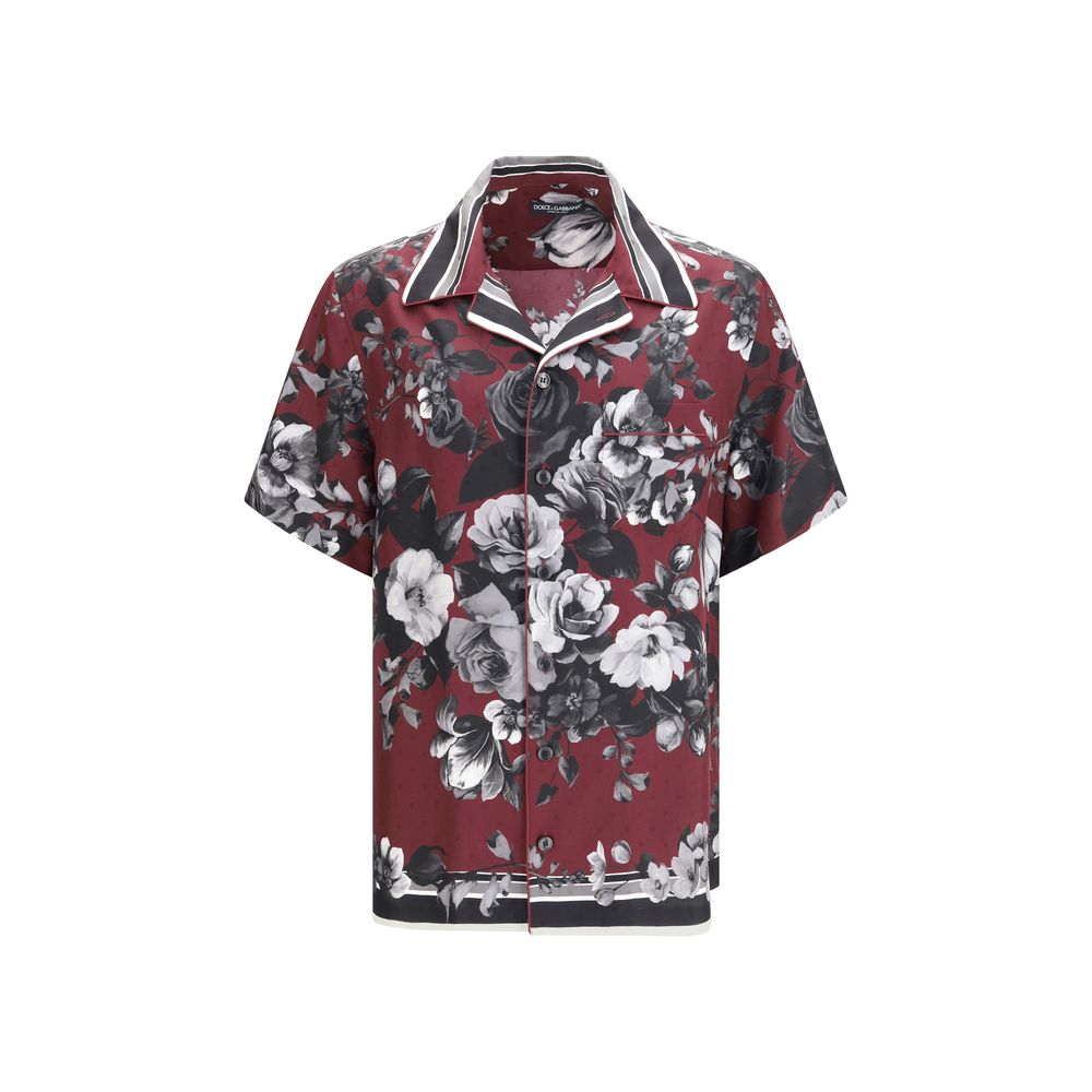 Dolce & Gabbana Multicolor Silk Pattern Shirt Dolce & Gabbana