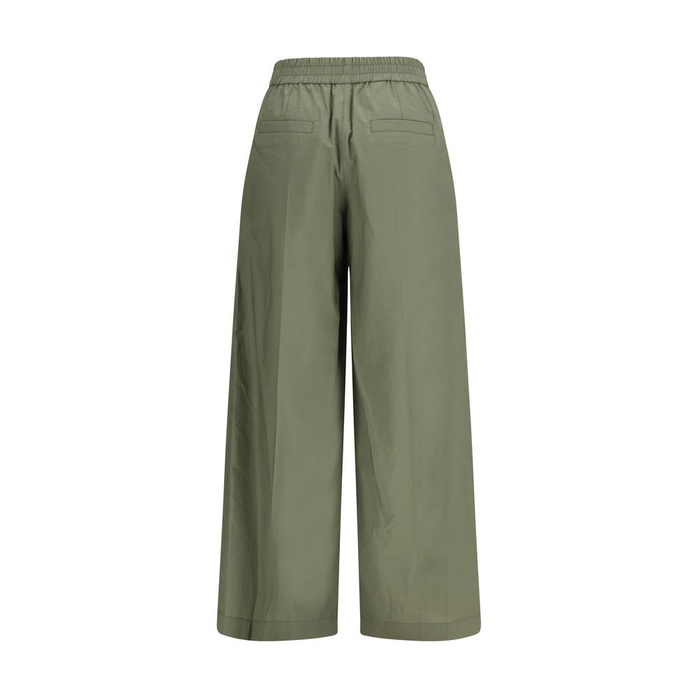 Brunello Cucinelli Bicolor Cotton Casual Pants Brunello Cucinelli