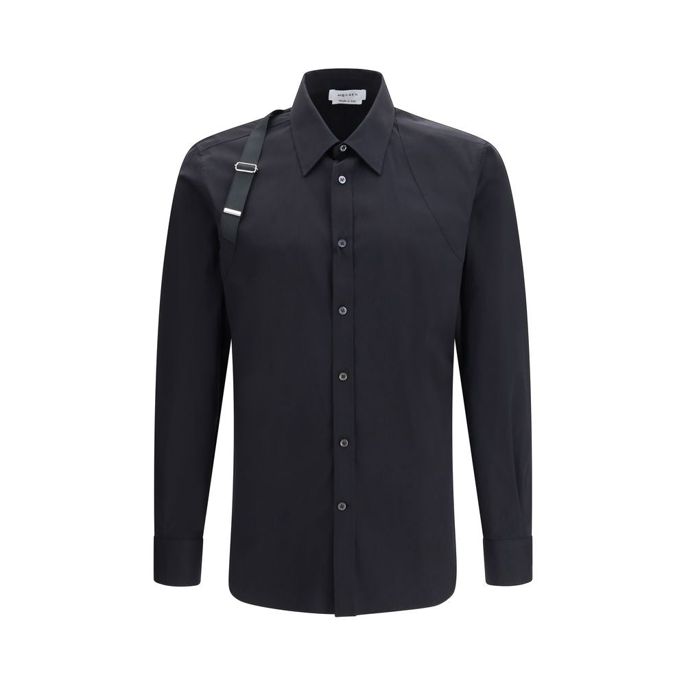 Alexander McQueen Black Cotton Dress Shirt Alexander McQueen