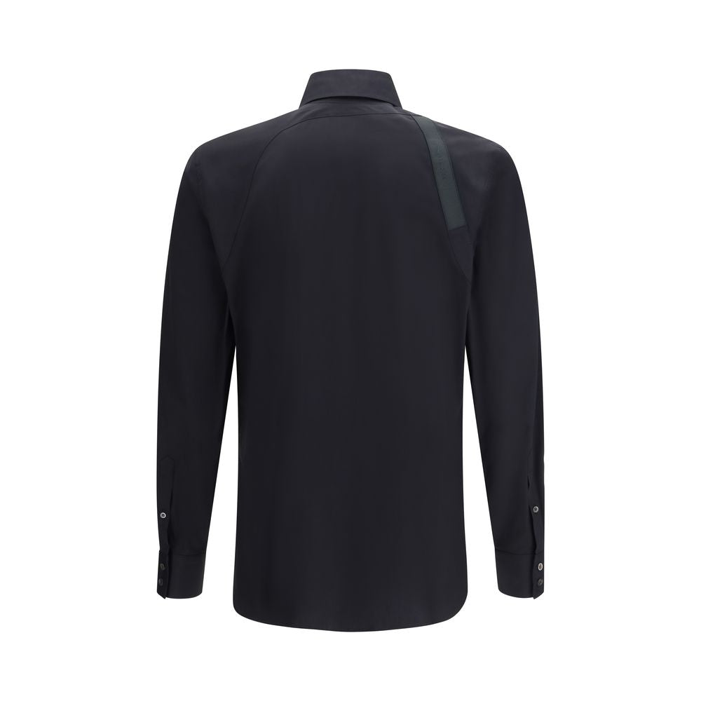 Alexander McQueen Black Cotton Dress Shirt Alexander McQueen