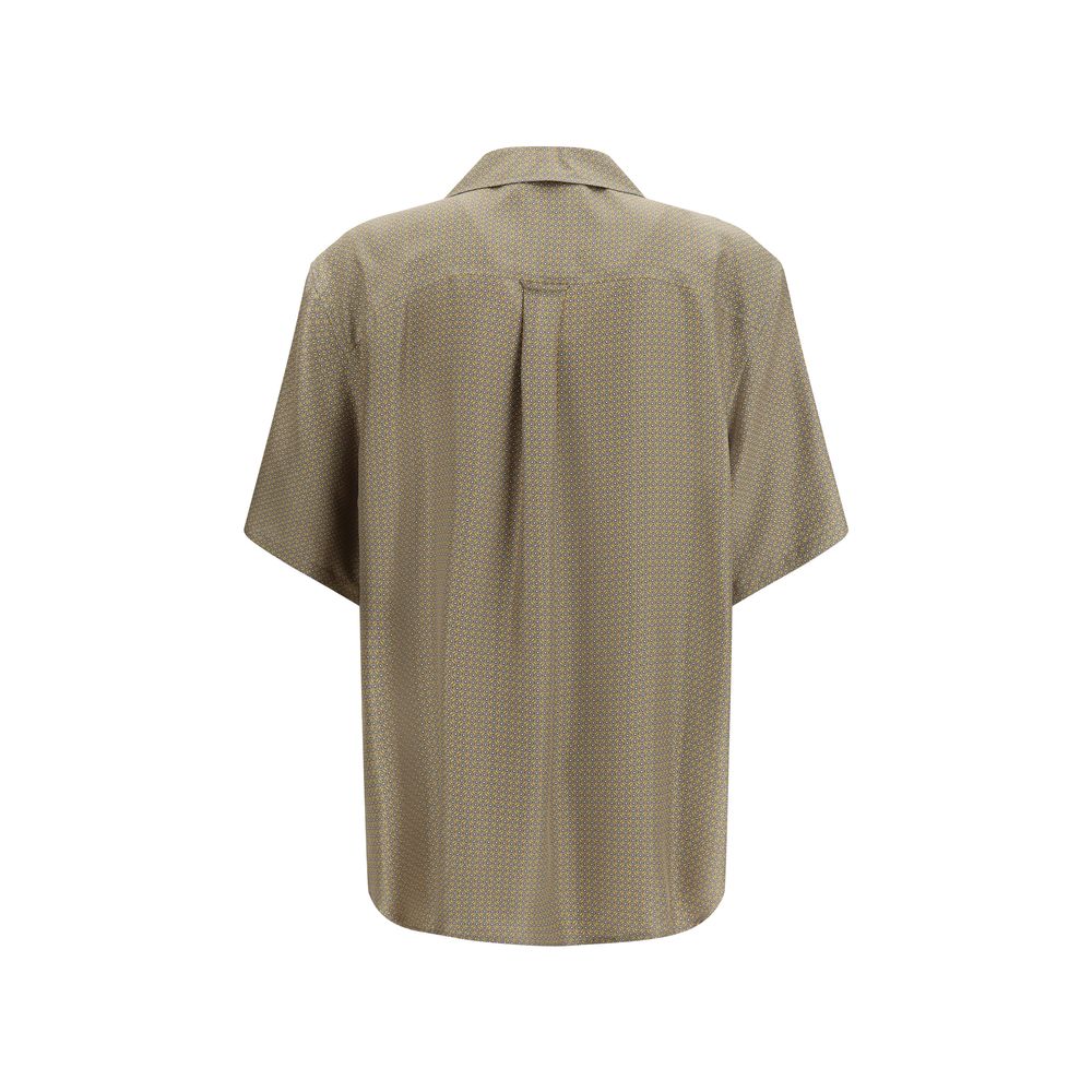 Saint Laurent Multicolor Silk Pattern Shirt Saint Laurent