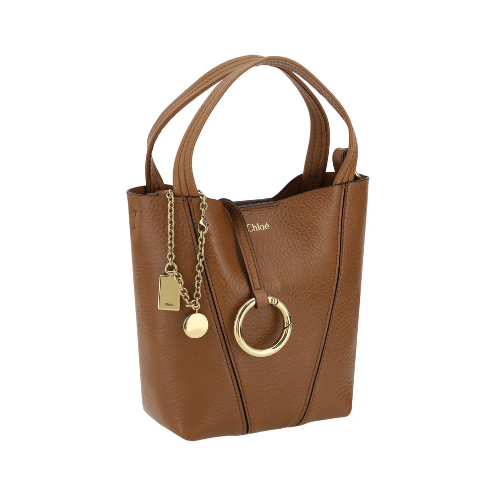 Chloé Brown Calf Leather Bos Taurus Shoulder Bag Chloé
