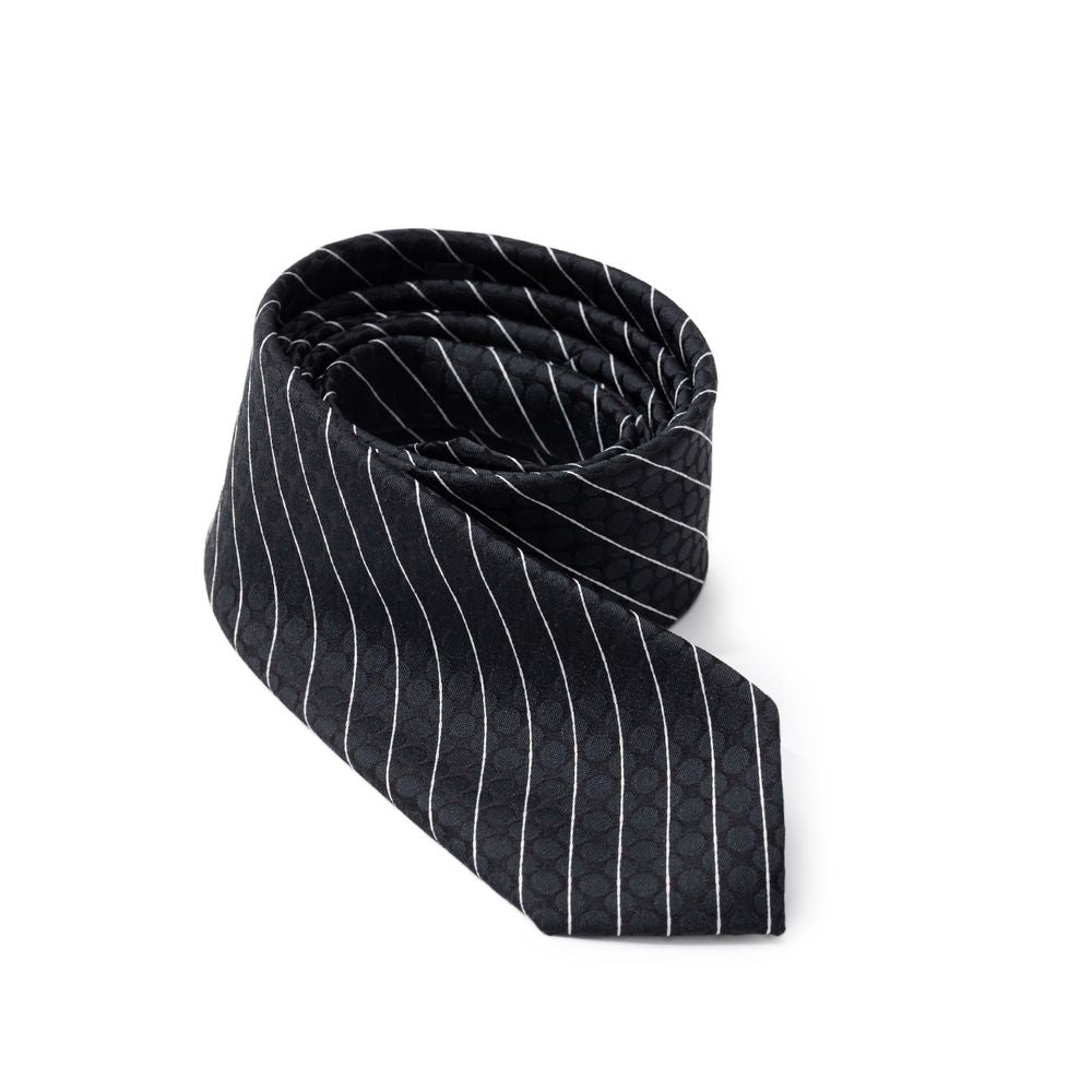 Dolce & Gabbana Black Polyester Tie Dolce & Gabbana