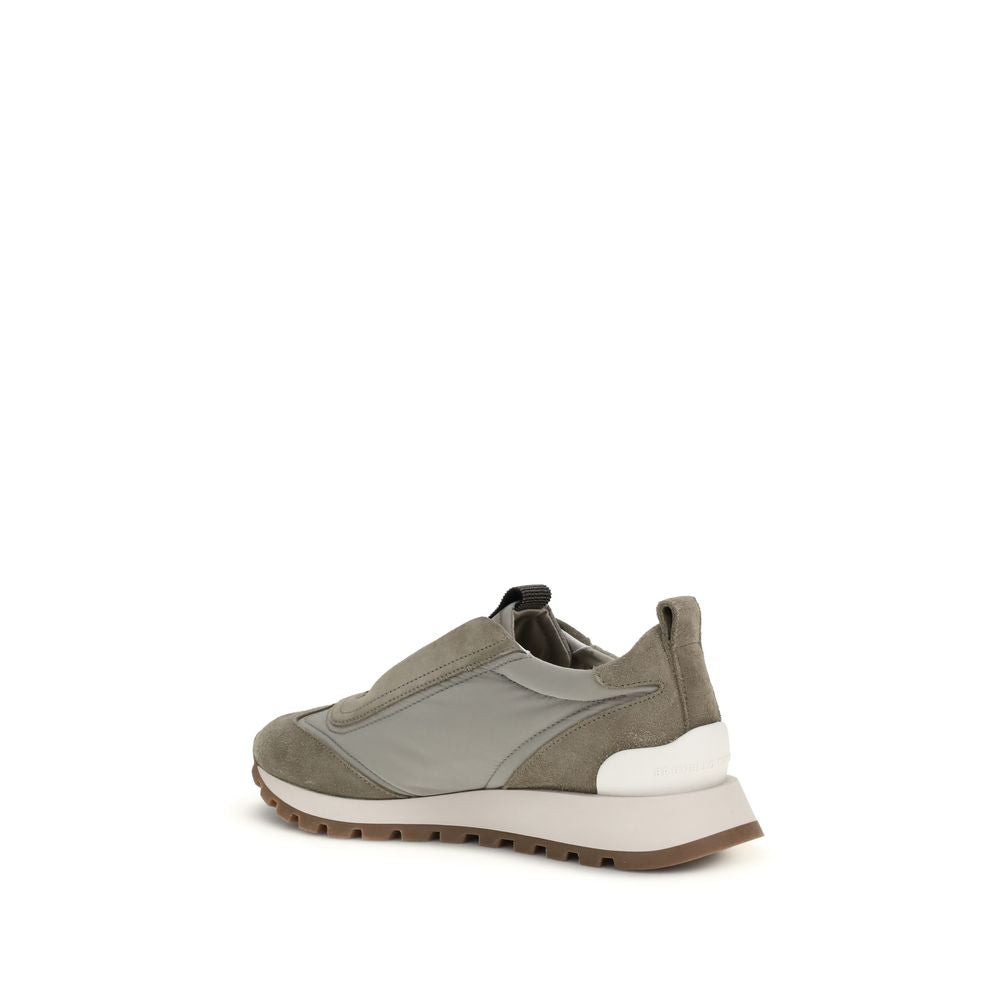 Brunello Cucinelli Bicolor Polyester Sneakers Brunello Cucinelli