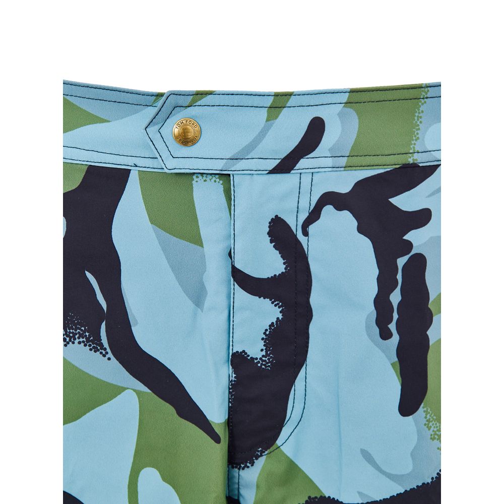 Tom Ford Multicolor Polyamide Swim Shorts Tom Ford