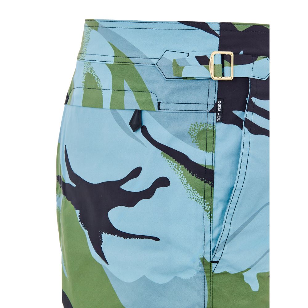Tom Ford Multicolor Polyamide Swim Shorts Tom Ford